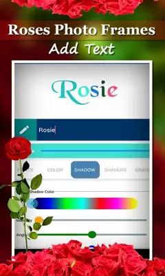 Roses photo frames Animated android App screenshot 3