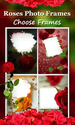 Roses photo frames Animated android App screenshot 8